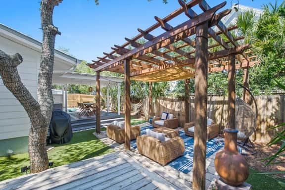NEW Golf Cart+Private Hot Tub! 3BR Beach Bungalow